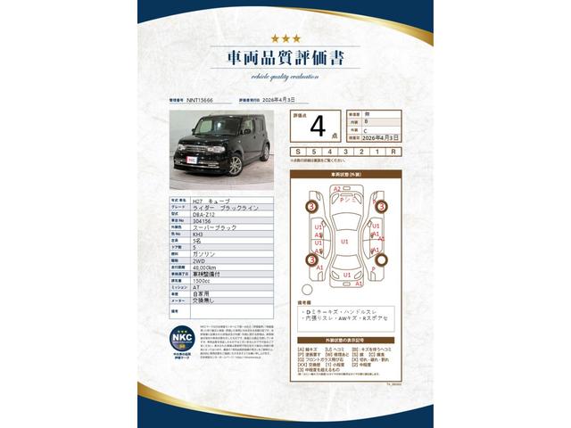 NISSAN CUBE RIDER BLACK LINE