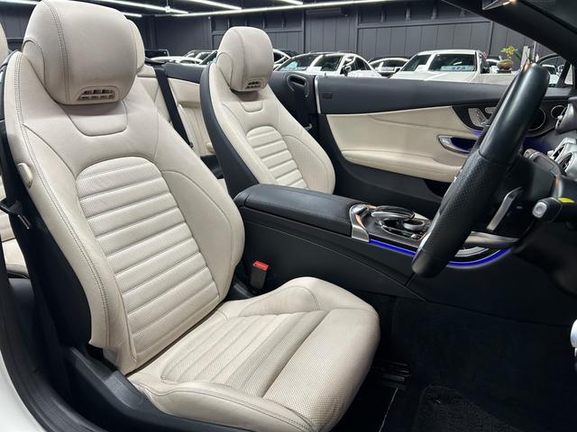 MERCEDES BENZ C-CLASS C180 CABRIOLET SPORTS LEATHER EXCLUSIVE PACKAGE