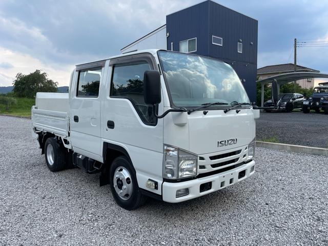 ISUZU ELF TRUCK DOUBLE CAB FLATLOW