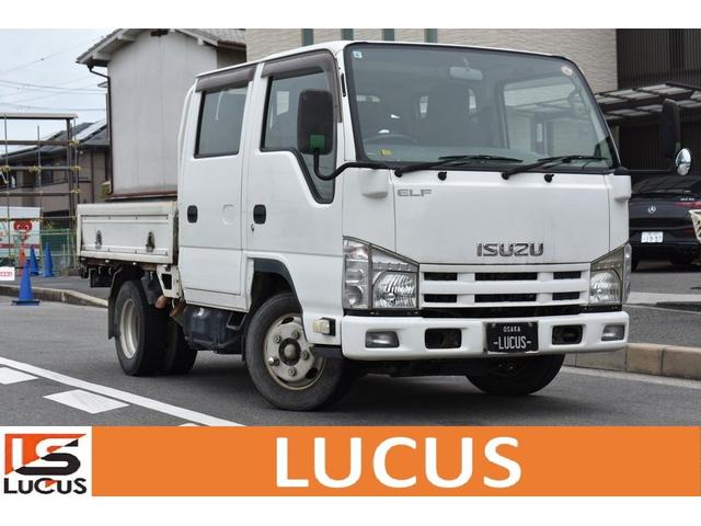 ISUZU ELF TRUCK DOUBLE CAB FULLFLATLOW