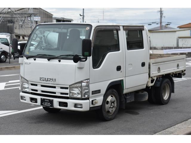 ISUZU ELF TRUCK DOUBLE CAB FULLFLATLOW