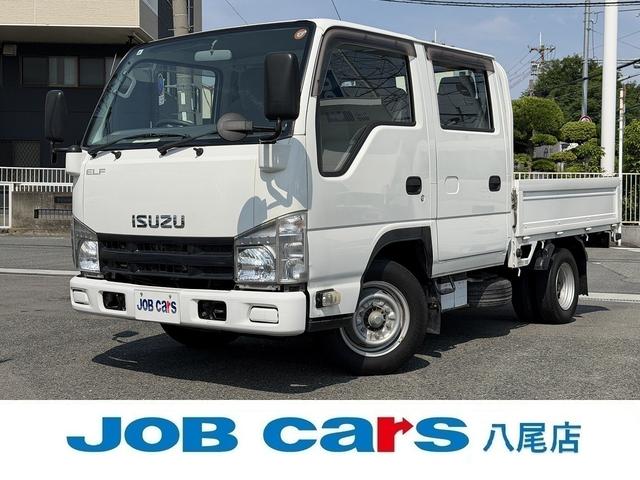 ISUZU ELF TRUCK DOUBLE CAB FLATLOW