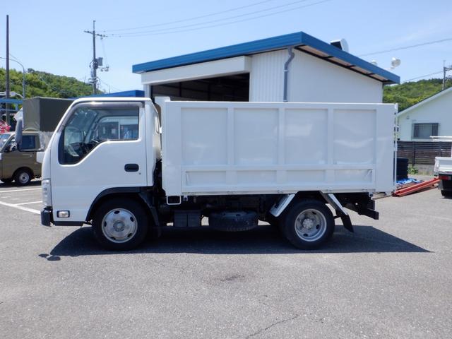 ISUZU ELF TRUCK BUILD-UP FULL FLATLOW DUMP