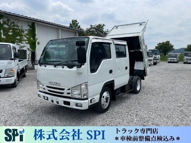 ISUZU ELF TRUCK DOUBLE CAB FULLFLATLOW DUMP