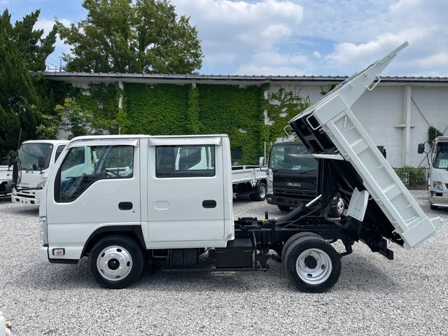 ISUZU ELF TRUCK DOUBLE CAB FULLFLATLOW DUMP