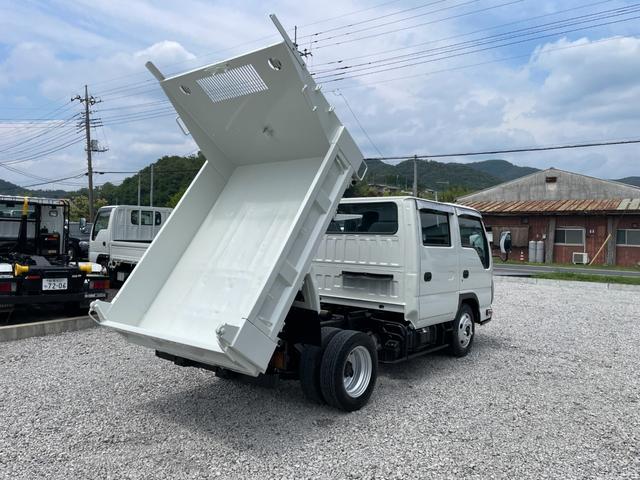 ISUZU ELF TRUCK DOUBLE CAB FULLFLATLOW DUMP