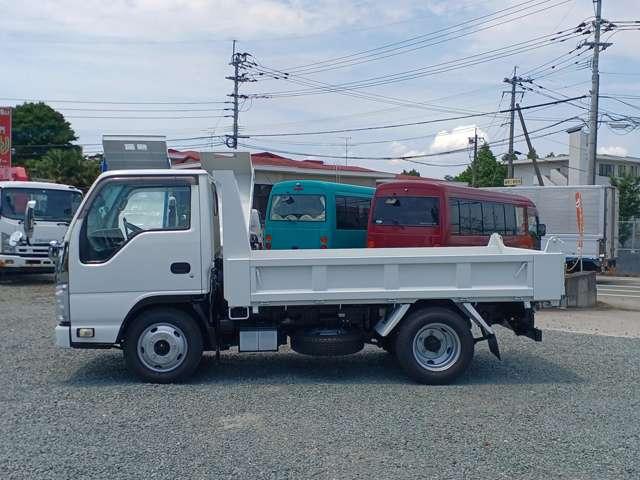 ISUZU ELF TRUCK BUILD-UP FULL FLATLOW DUMP