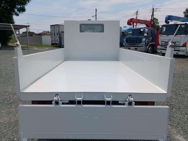 ISUZU ELF TRUCK BUILD-UP FULL FLATLOW DUMP