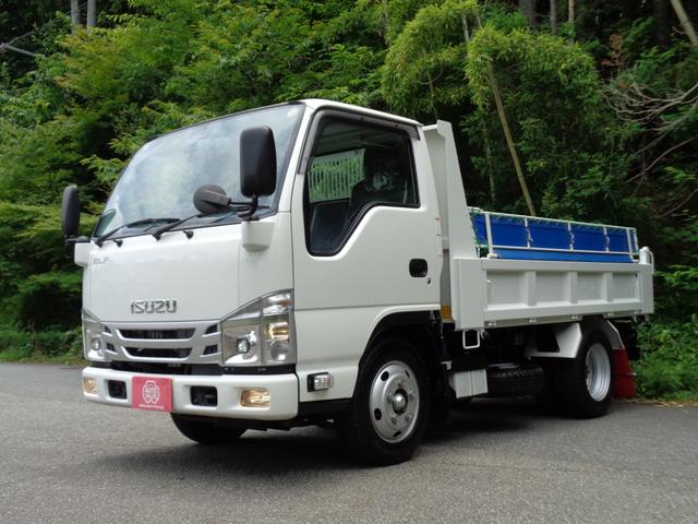 ISUZU ELF TRUCK BUILD-UP FULL FLATLOW DUMP