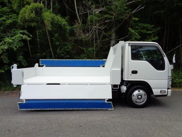 ISUZU ELF TRUCK BUILD-UP FULL FLATLOW DUMP