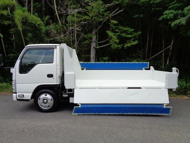 ISUZU ELF TRUCK BUILD-UP FULL FLATLOW DUMP