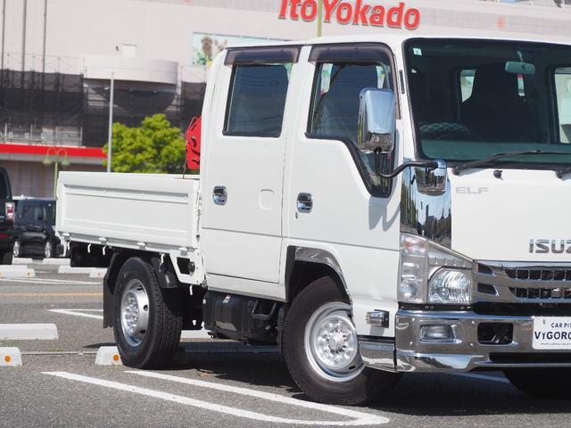 ISUZU ELF TRUCK DOUBLE CAB FLATLOW