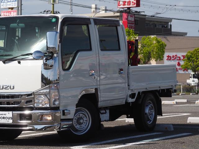 ISUZU ELF TRUCK DOUBLE CAB FLATLOW