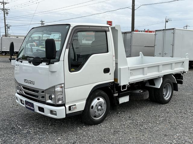 ISUZU ELF TRUCK BUILD-UP FULL FLATLOW DUMP