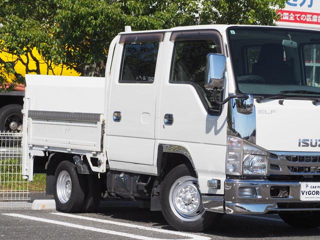 ISUZU ELF TRUCK DOUBLE CAB FLATLOW