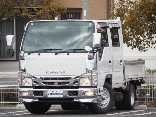 ISUZU ELF TRUCK DOUBLE CAB FLATLOW