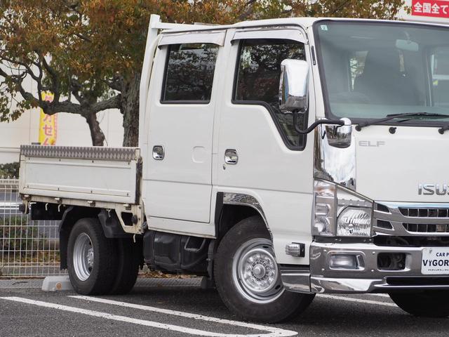 ISUZU ELF TRUCK DOUBLE CAB FLATLOW